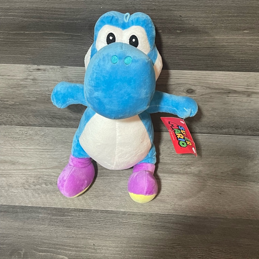 Nintendo Blue and Purple Yoshi Plush